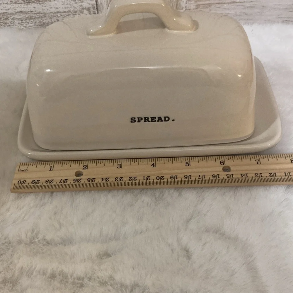 Rae Dunn Spread Butter Dish